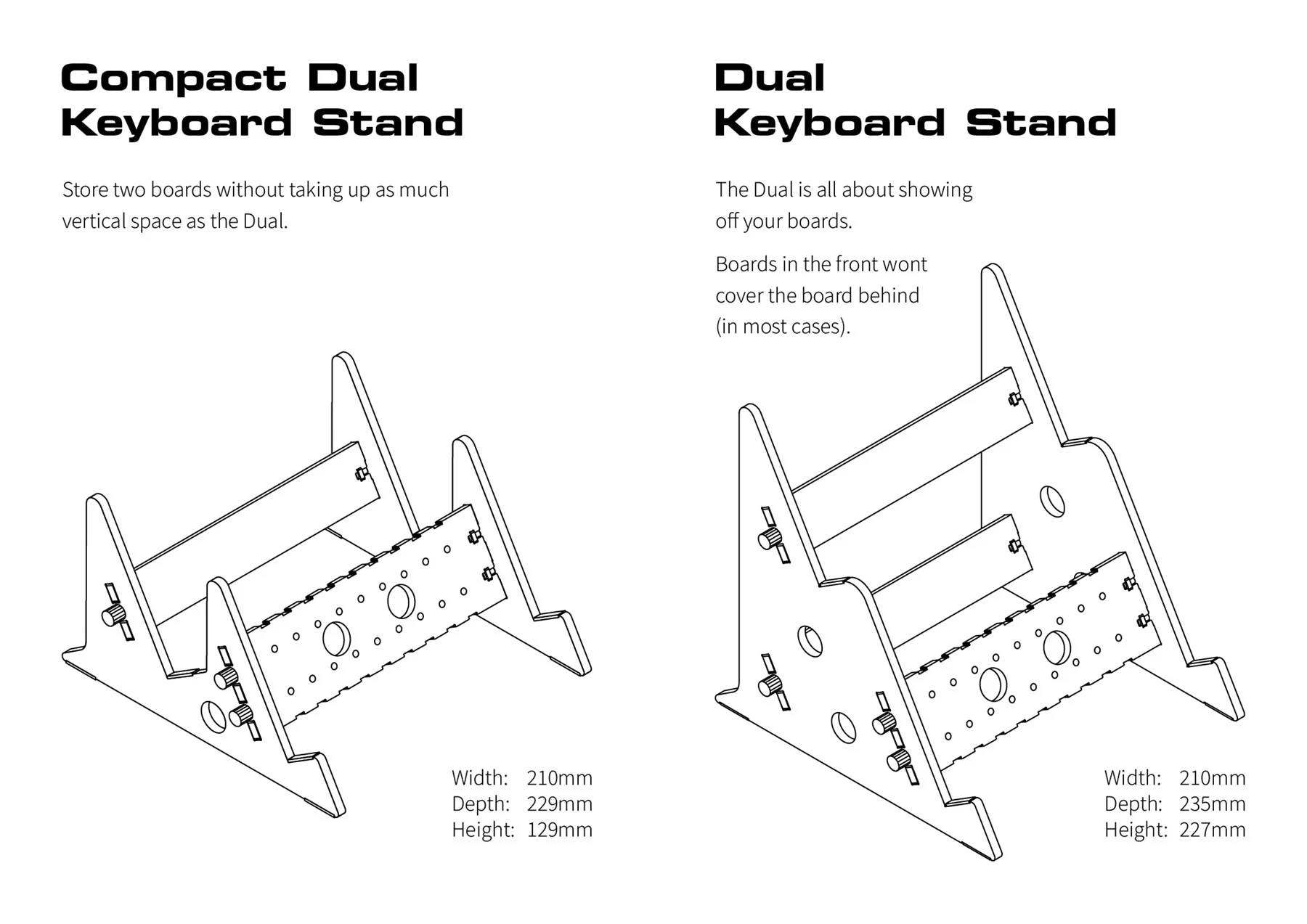 Laser Ninja Keyboard Stands - Image 28