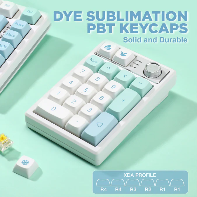 Yunzii YZ19 Gasket Wireless Mechanical Numpad - Image 6